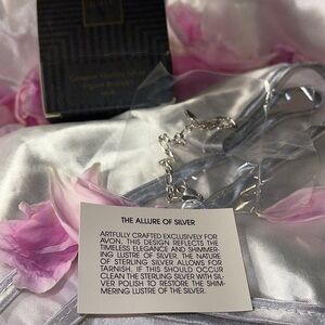 Vintage Avon 1995 Sterling Figaro Sterling Silver (made in Italy) Small Bracelet